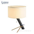Black Wrought Iron Table Lamps Contemporary decorative table lamp with slanted body Manufactory